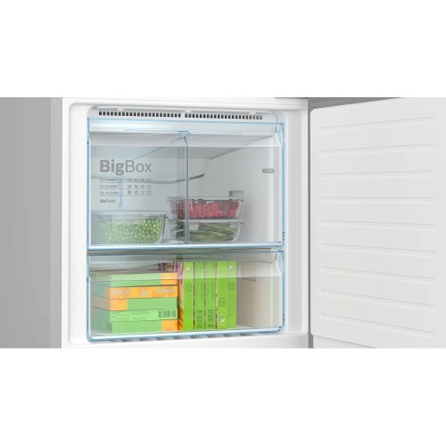 ΨΥΓΕΙΟΚΑΤΑΨΥΚΤΗΣ ΕΛΕΥΘΕΡΟΣ BOSCH KGN56XLEB PLUS (193x70x80 / E / INOX LOOK / FNF / ΟΘΟΝΗ / 5ΕΤΗ ΕΓΓΥΗΣΗ)